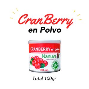 Cranberry en polvo  100 gr