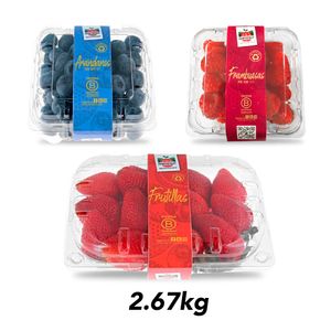 Pack vitaminico de berries 2.67 kg.